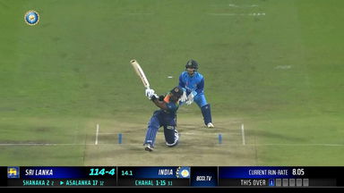 IND vs SL 2023, 2ND T20I: Charith Asalanka  Six