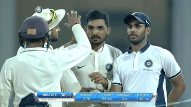 Duleep Trophy, 2017-18: Bhargav Bhatt's 4-wicket haul