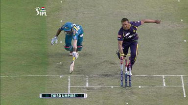M65: KKR vs PWI – Manish Pandey Wicket
