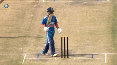 India U19 vs Australia U19: 1st One Day - Mohd Amaan's vital knock of 58*(89)