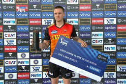 M40: SRH vs RR  – CRED Power Player of the Match – Jason Roy