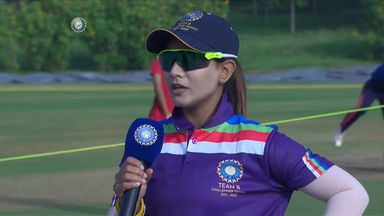 Senior Womens Cricket Challenger Trophy 2021-22, IND A v IND B: Toss