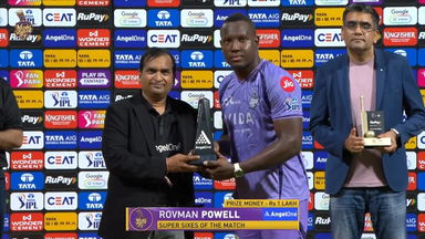 IPL 2026 M65: KKR vs MI - Angel One Super Sixes of the Match - Rovman Powell