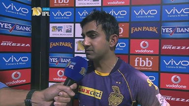 M54: KKR vs MI – Gautam Gambhir Interview