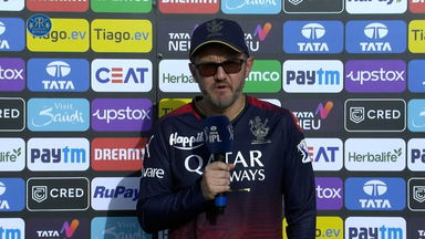 M60: RR vs RCB –  Mike Hesson  Interview