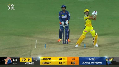 M06: CSK vs LSG – Ruturaj  Gaikwad Six