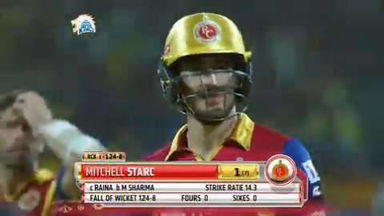 M37: CSK vs RCB – Mitchell Starc Wicket