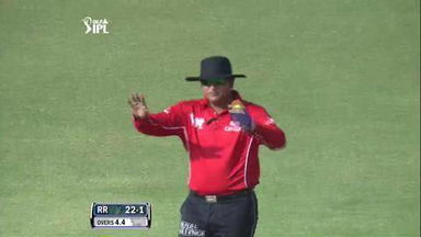 Match 7 RR vs KKR – Dravid's 2nd Six