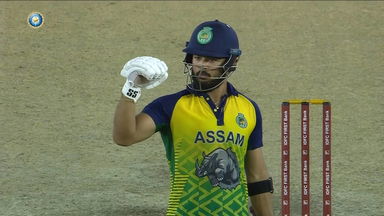 SMAT 2023 PQF 2: Power & Panache: Riyan Parag's blistering 50*(31)