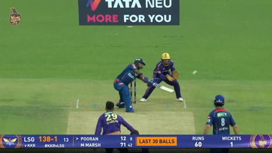 IPL 2025 M19: KKR vs LSG - Nicholas Pooran Six