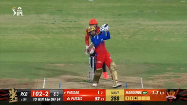 M30: RCB vs SRH – Rajat Patidar Six