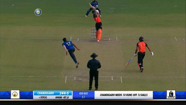 Shivam Bhambri's crucial 71* (74)