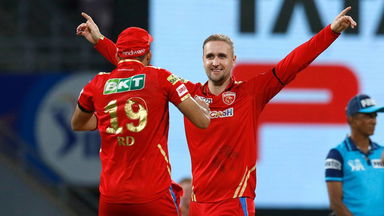 First over-first ball-first wicket: Livingstone sends back Warner