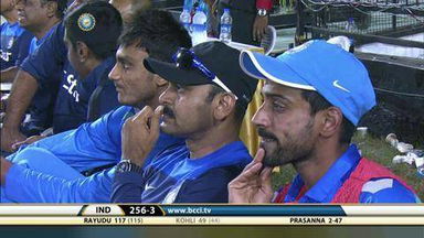 2ND ODI: IND vs SL – Virat Kohli Wicket