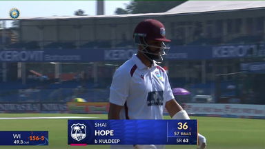 IND vs WI 2025, 2nd Test: Shai Hope Wicket