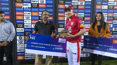 M52: KXIP vs KKR – Harrier Super Striker of the Match – Sam Curran