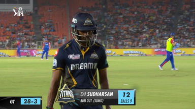 M32: GT vs DC – Sai Sudharsan Wicket