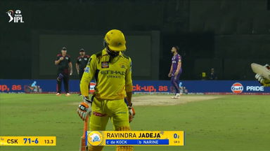 IPL 2025 M25: CSK vs KKR - Ravindra Jadeja Wicket