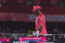 IPL 2026 M52: RR vs GT - Shimron Hetmyer Wicket