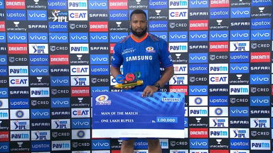 M27: MI vs CSK  – Man of the Match –  Kieron Pollard