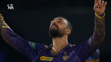 Varun Chakaravarthy's excellent spell of 3/33