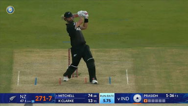 IND vs NZ 2026, 1st ODI: Daryl Mitchell Six