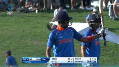 ICC U19 WC, IND v ZIM: Shubman Gill’s unbeaten 90