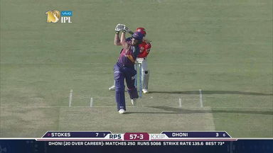 M4: KXIP vs RPS – Ben Stokes Six