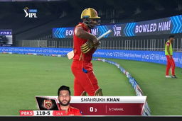 M26: PBKS vs RCB – Shahrukh Khan Wicket
