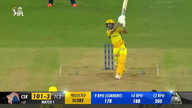 M01: GT vs CSK  – Ruturaj  Gaikwad Six