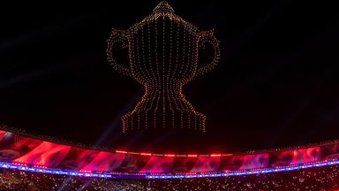 A sight to behold: A spectacular drone show treats Ahmedabad