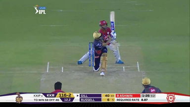 M52: KXIP vs KKR – Shubman Gill Six