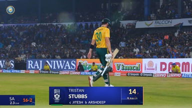 IND vs SA 2025, 1st T20I: Tristan Stubbs Wicket