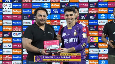 IPL 2025 M48: DC vs KKR - Curvv Super Striker of the Match - Rahmanullah Gurbaz