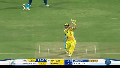 M17: CSK vs RR – Shane Watson Six