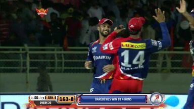 M13: SRH vs DD – Ashish Reddy Wicket