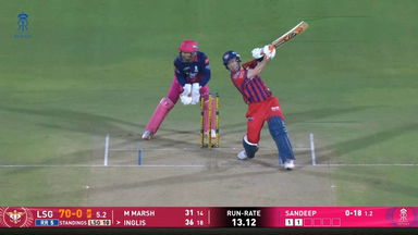 IPL 2026 M64: RR vs LSG - Josh Inglis Six