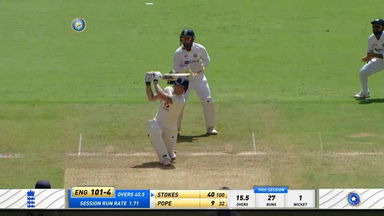 IND vs ENG 2021, 4th Test, Day 1: Ben Stokes Six