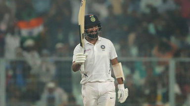 Pujara's 24th Test fifty