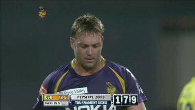 M26: KKR vs CSK – Michael Hussey Six