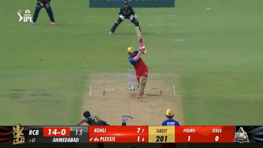 M45: GT vs RCB – Faf Du Plessis Six
