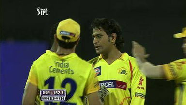 Final: KKR vs CSK – Shukla's Wicket
