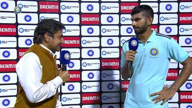 Prof D B Deodhar Trophy 2023-24, Central Zone v West Zone: Atit Sheth Interview