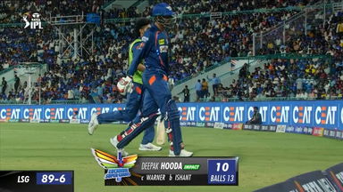 M26: LSG vs DC – Deepak Hooda Wicket