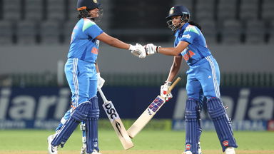 In full flow! Shafali, Pratika show their quality
