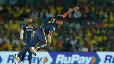 Terrific comeback: Nalkande wins the battle against Rahane