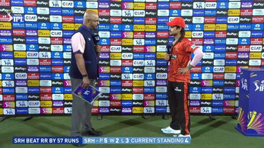 IPL 2026 M21: SRH vs RR - Post Match Presentation