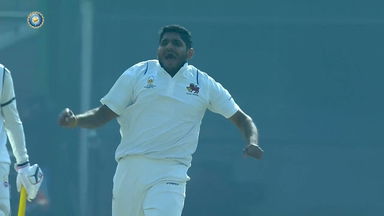 Ranji Trophy  2022/23: Tushar Deshpande’s four-wicket haul for Mumbai