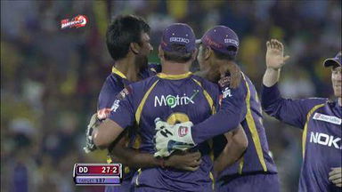M44: DD vs KKR – Mahela Jayawardene Wicket