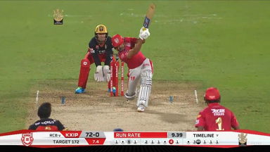 M31: RCB vs KXIP – Mayank Agarwal Six